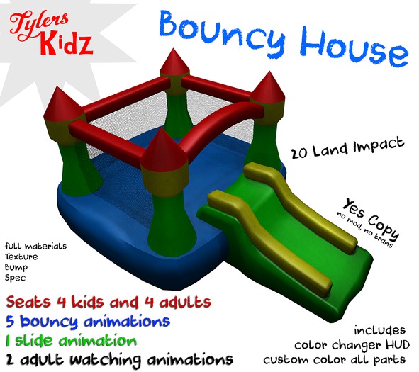 =Tylers Kidz= Bouncy House