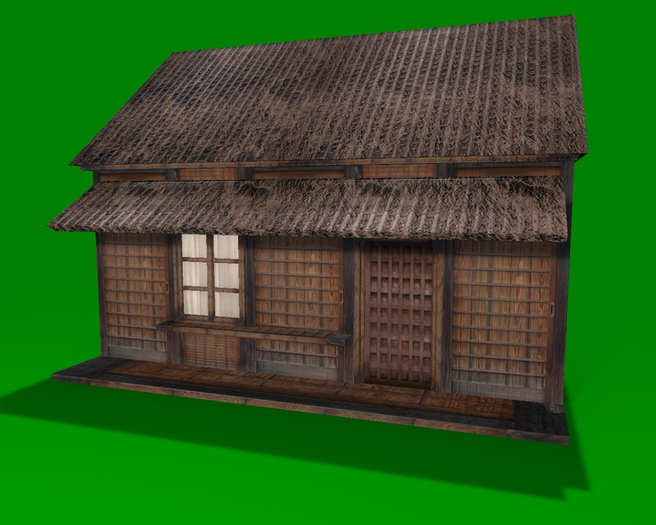 unpack! 2LI japanese house w door (mod, copy) egg+