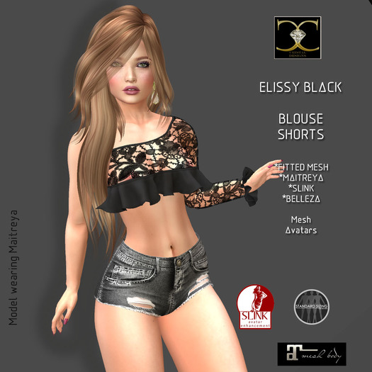 ELISSY BLACK LACE