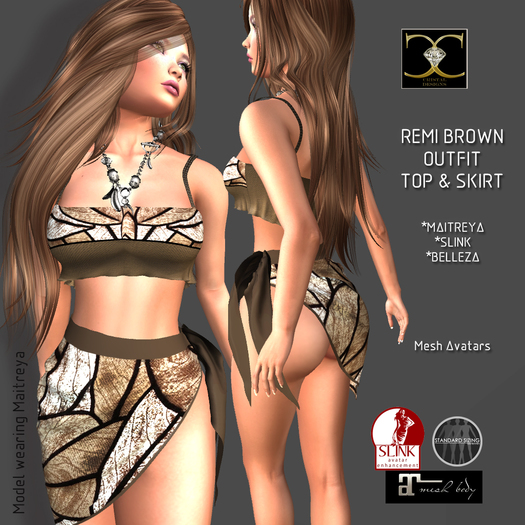 REMI BROWN OUTFIT
