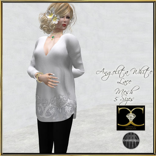 ANGELITA WHITE LACE mk