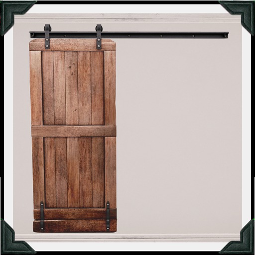 brocante. barn door slider / medium [box]