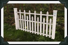 floorplan. cottage fencing kit / whitewash [boxed]