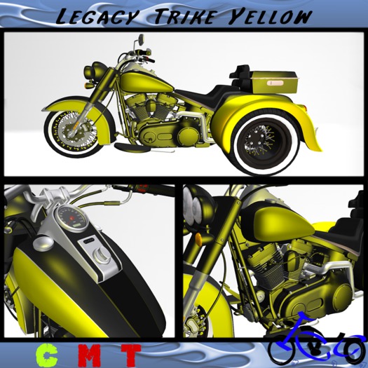 Legacy Trike Yellow 7.1