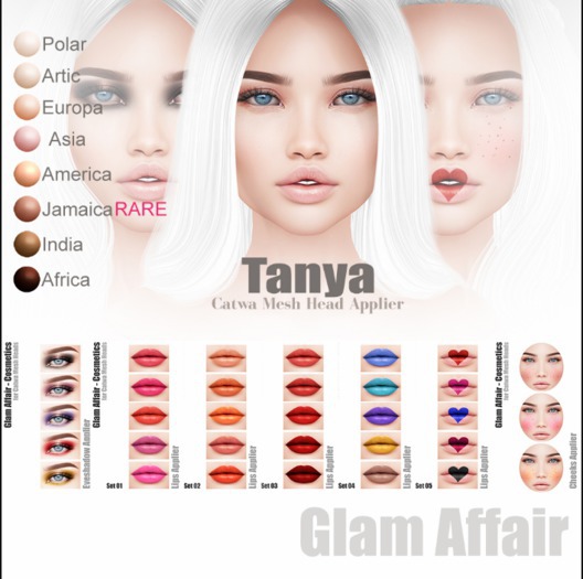Glam Affair Cosmetics - Tayla Lipstick - SET 4