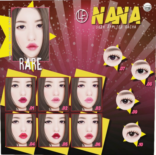 Le Forme Nana Catwa Skin Applier Gacha .03