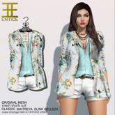 Entice - Fancy Pants Suit - Blue