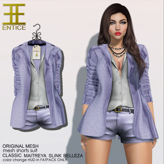 Entice - Fancy Pants Suit - Grey