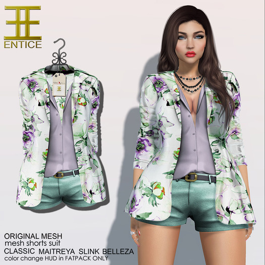 Entice - Fancy Pants Suit - Lilac