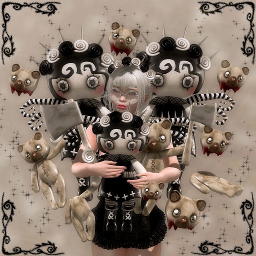 * Me and My teddy * Holdable Doll RARE