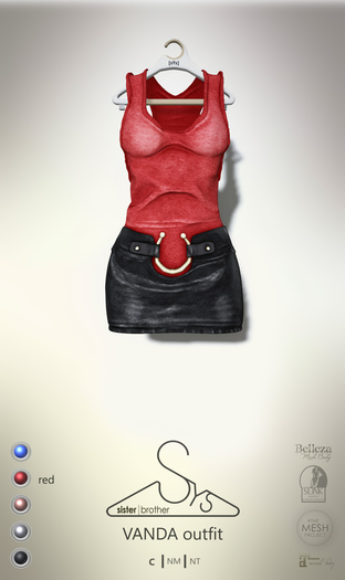 [sYs] VANDA outfit (body mesh) - red