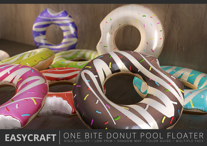 EASYCRAFT - (PRIME) One Bite Donut Floater Set C