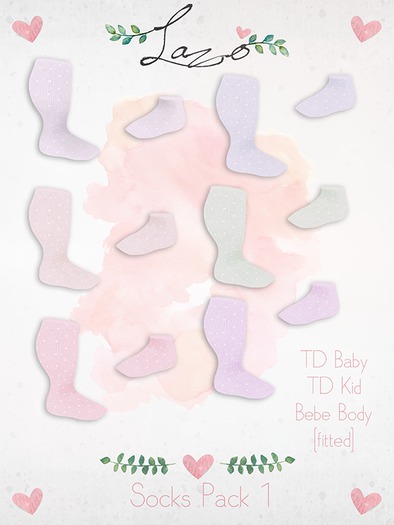~Lazo - Socks - Pack 1
