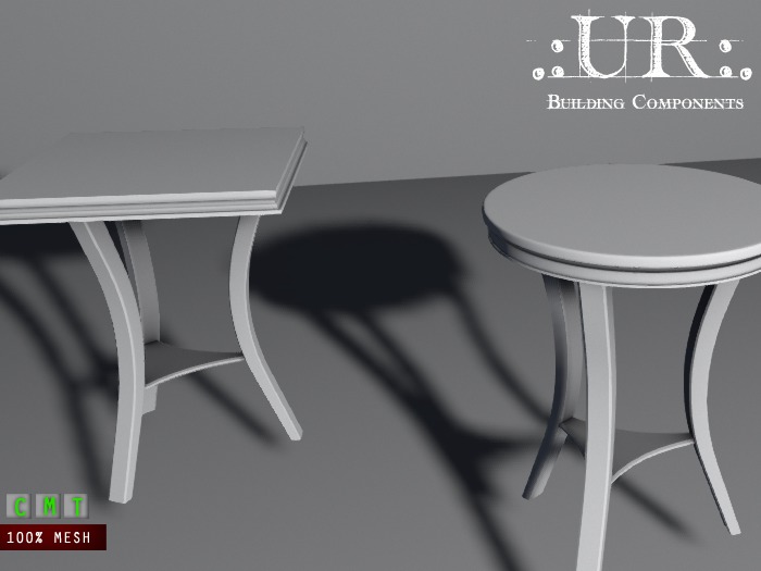 .:UR:. Travellers Collection - End Tables (full perm mesh)