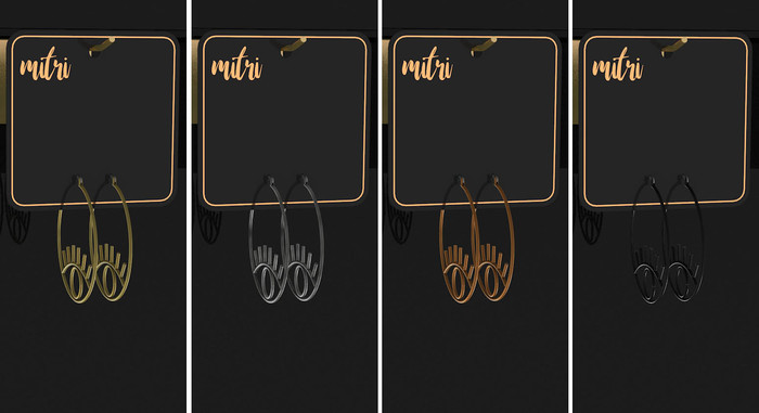 Mitri // Cleo earring FatPack // wear to unpack