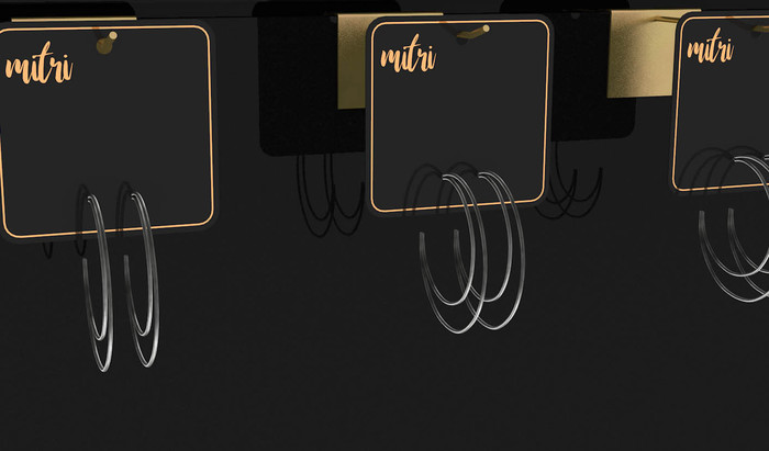 Mitri // Sarah earring Silver