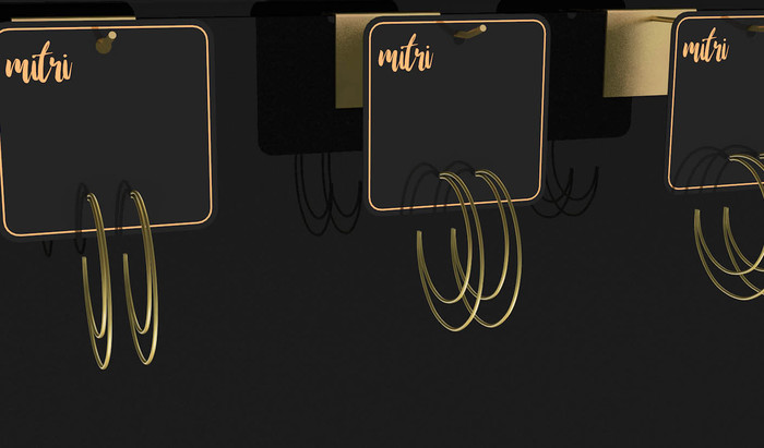 Mitri // Sarah earring Gold 