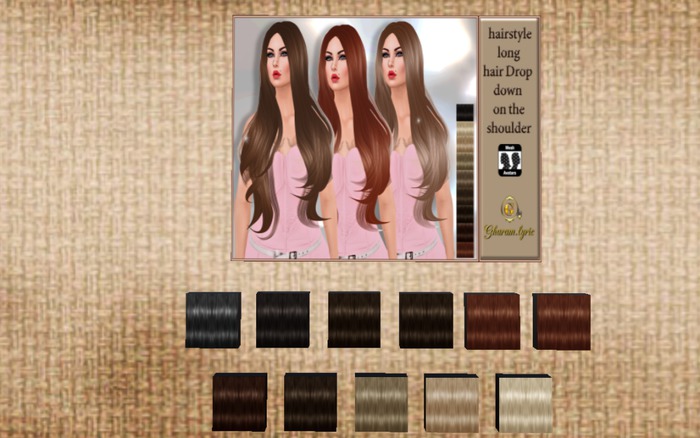 Long Hair light Red