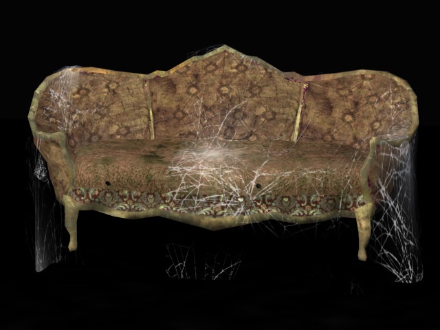 ! VRDz Mesh Creepy PG Friends Cuddle Couch V8