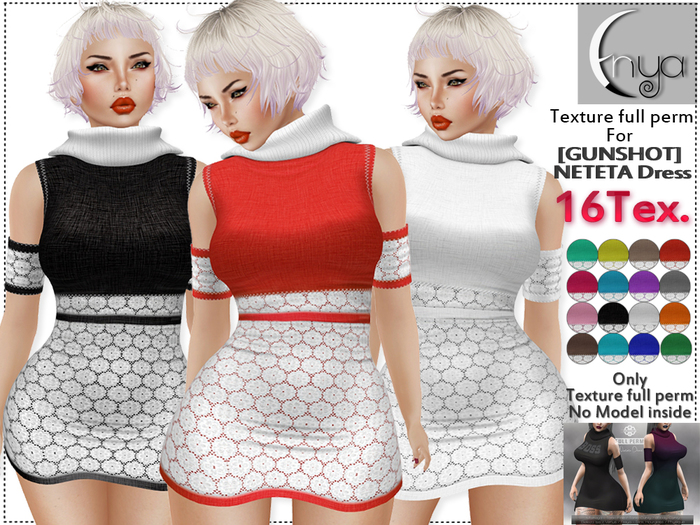 Enya-[GUNSHOT] NETETA Dress-16Tex.Pack-W