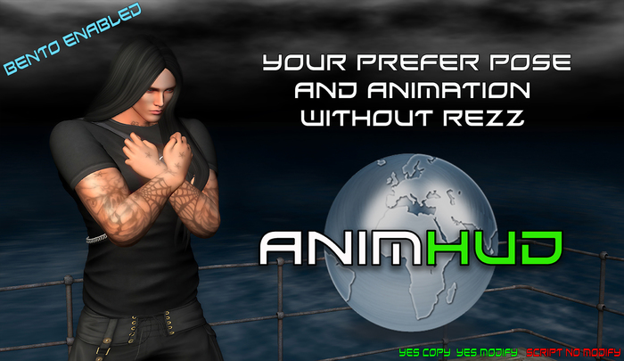ANIMHUD - Animation/Pose HUD (Bento Enabled)