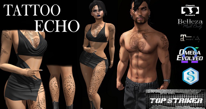 TOP STRIKER - ECHO TATTOO / ADD ME