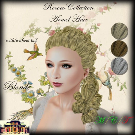 ~CdE~ Rococo Armel BLONDE Wig