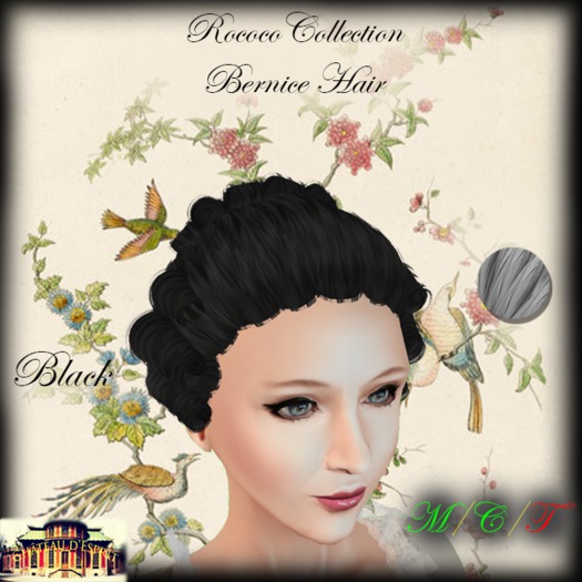 ~CdE~ Rococo Bernice BLACK Wig