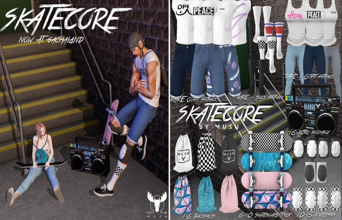 -MUSU- Skatecore Socks RARE Maitreyai (Boxed)