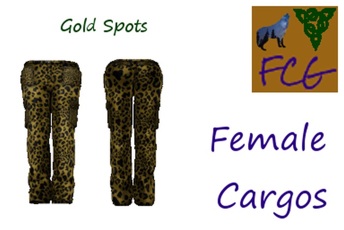 Female Cargos Gold Spots