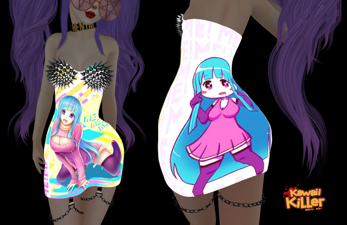MEMEME Cute Kemono Dress