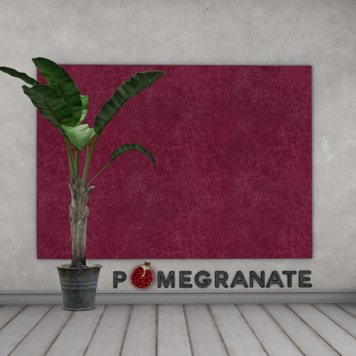 Pomegranate - Rug - Velvet - Lipstick