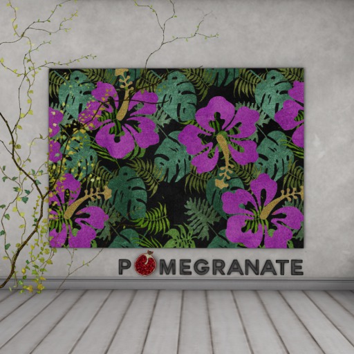 Pomegranate - Rug - Hibiscus - Violet