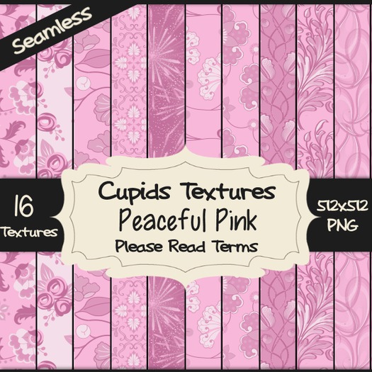 *Cupids Textures * 16 PEACEUL PINK