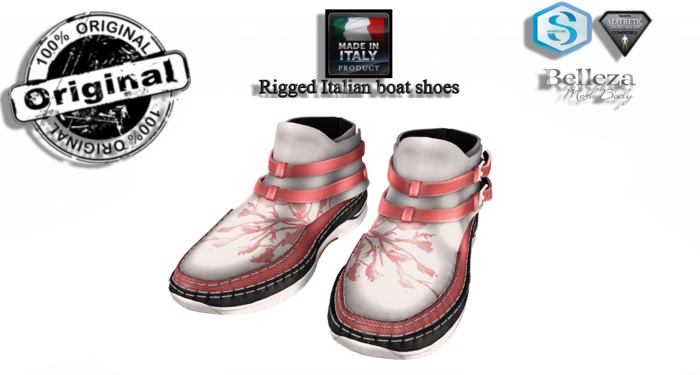 CWB Beachwear Unpacker ~ Italian Boat Shoes Fern