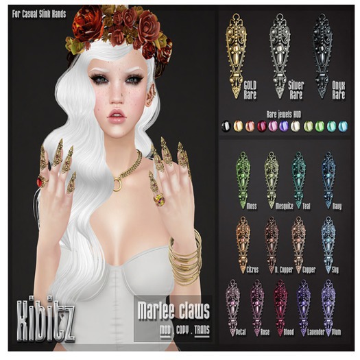 [GACHA] Kibitz - Marlee claws - sky - common