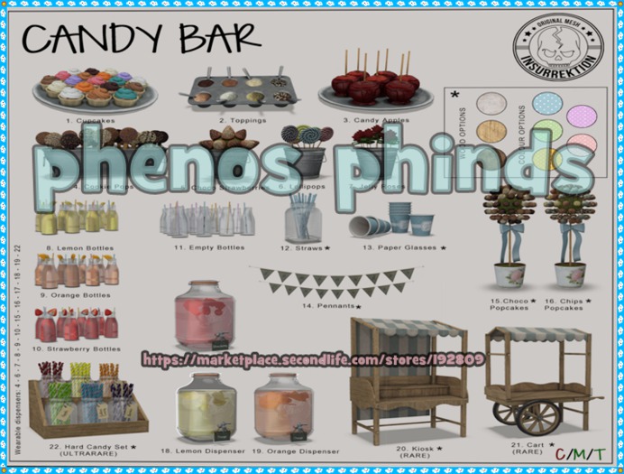 [IK] Candy Bar - 14. Pennants - COMMON (boxed)