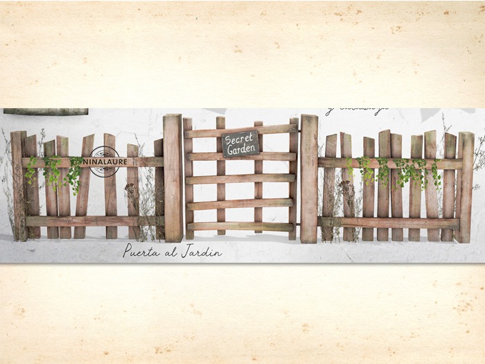 ionic : Puerta al jardin