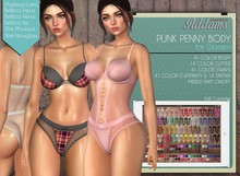 Addams "Penny" Mesh Body for Maitreya, Belleza, Slink #FATPACK