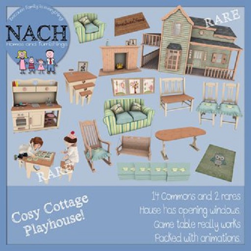 NACH Cosy Cottage Nest of Tables