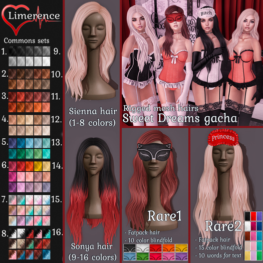 #11{Limerence} Sonya hair-Reds