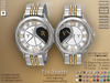 **RE** Per Sempre Couple Watches - Engravable - Transferable