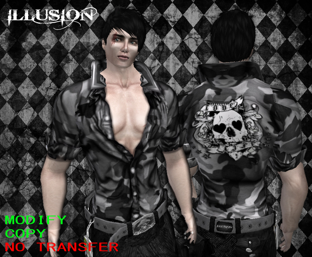 ILLUSION - SHIRT "MILITARY"