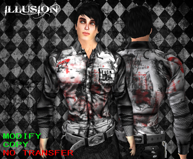 ILLUSION - SHIRT "GRUNGE"