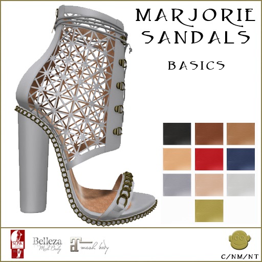 BM Marjorie Sandals Basics DEMO