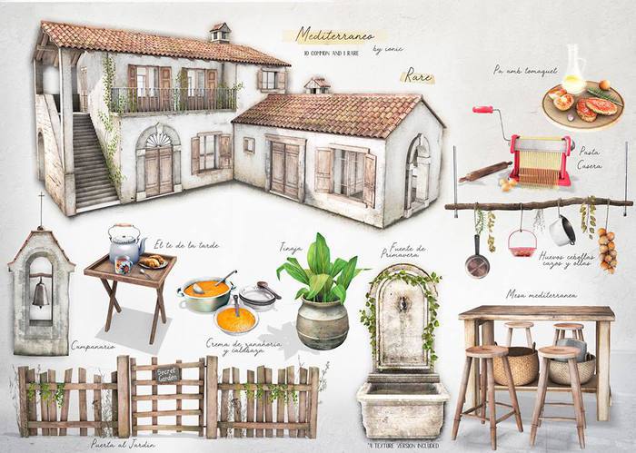 ionic : Puerta al jardin