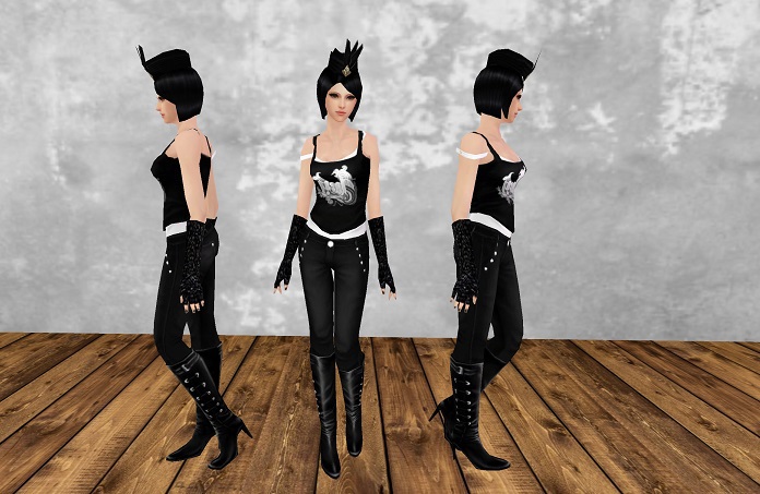 Dummy 25 - Girl in blak /1 LI