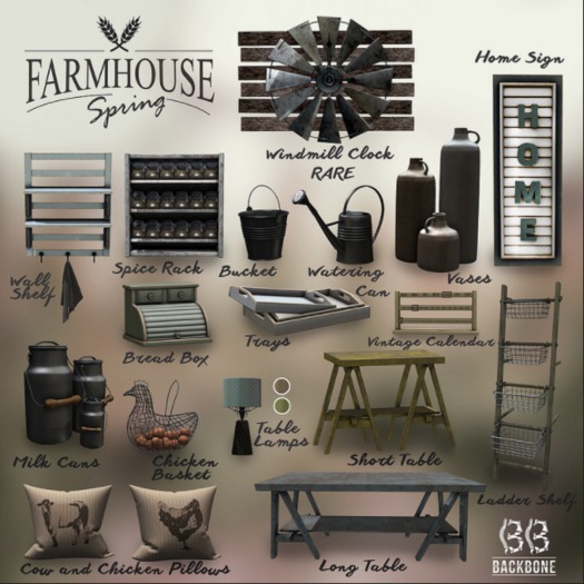 BackBone Shabby White Finds - Step Stool