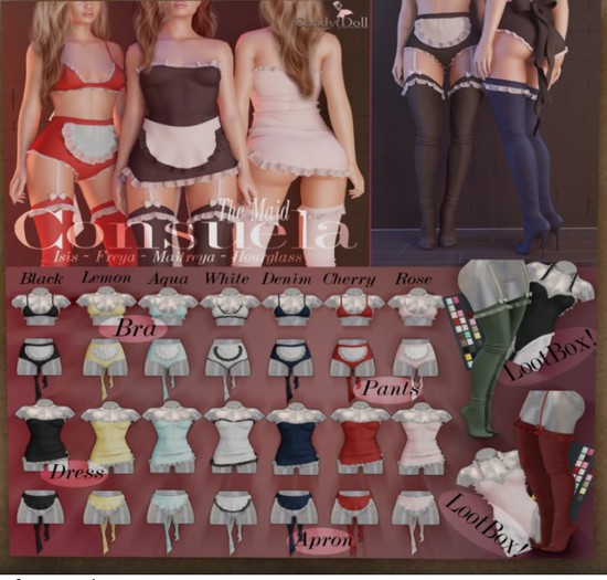 _CandyDoll_ Lynn Boots Maitreya - RARE - LootBox