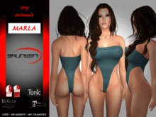 Brunsen! Marla Sexy Swimsuit Blue